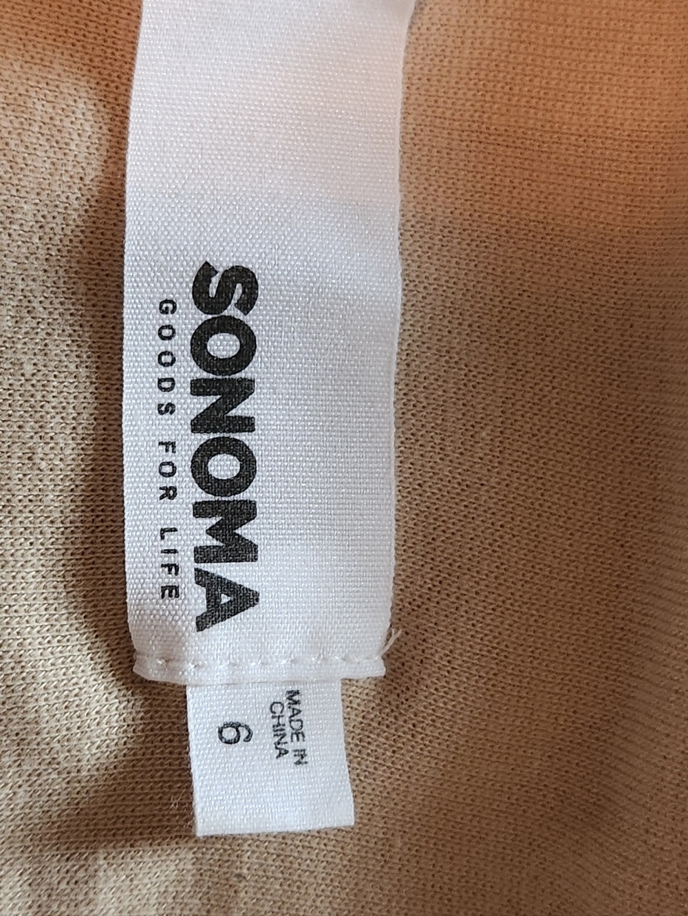 Sonoma Maternity Pants in Beige and Tan - Picture 4 of 5